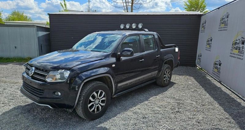 Volkswagen Amarok cena 41900 przebieg: 152207, rok produkcji 2013 z Sułkowice małe 301